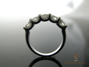 Five stone Diamond Engagement Ring