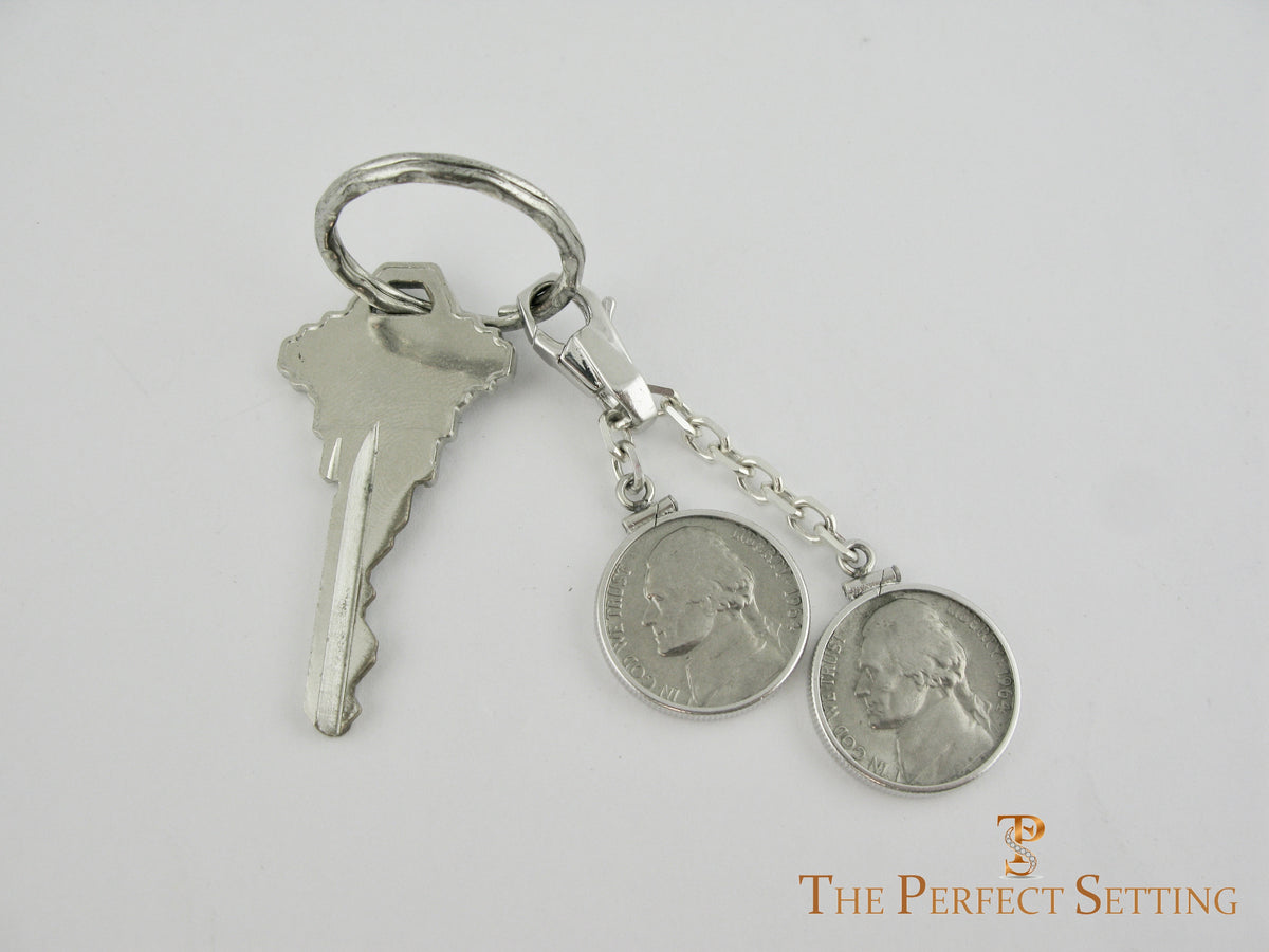 Double Nickels Key Ring 1964 The Perfect Setting, Inc