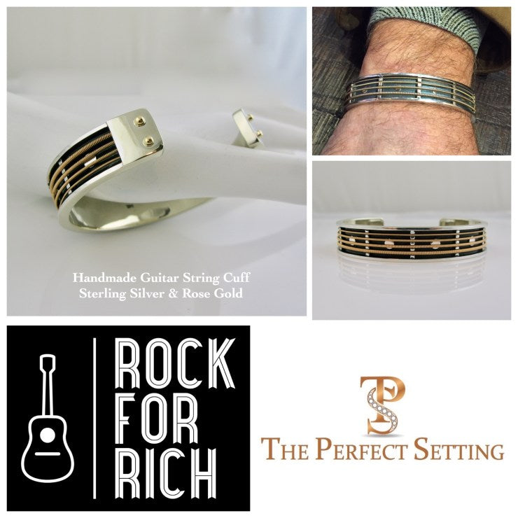 Treble Clef Guitar String Bracelet – Re-String Jewellery