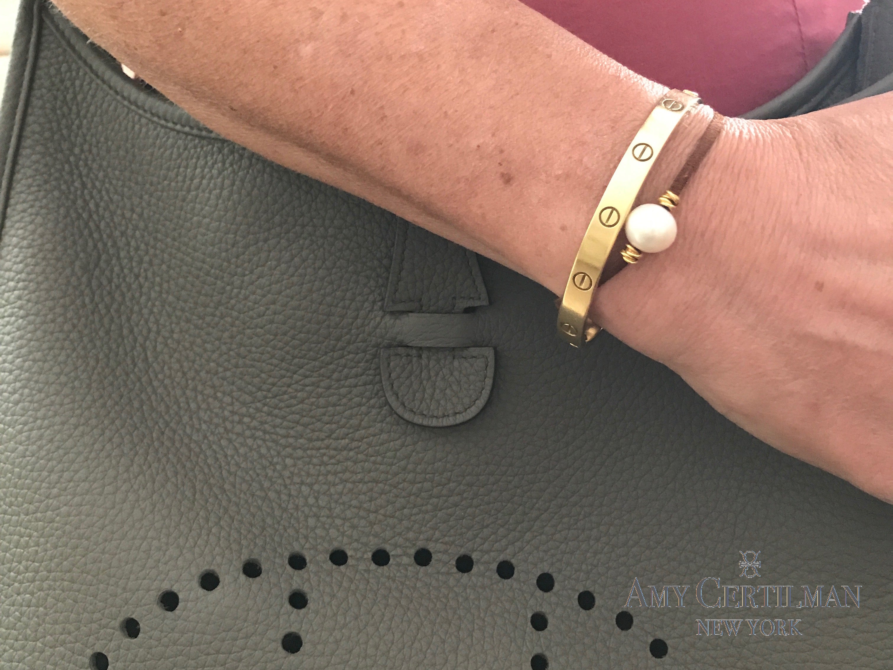 Custom Jewelry Stacking with Cartier Love Bracelet 