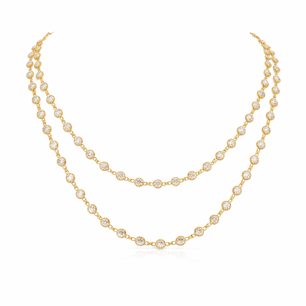 ready to wear diamond necklace the perfect setting jewelry web