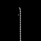 Georgian Revival Diamond Station Bracelet | 3.91ctw E-F VS | 14K White Gold | 6.5 Inch