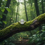 A yellow gold ring featuring a large rectangular radiant-cut diamond center stone with baguette-cut diamonds on either side of the band, set against a plain light background. custom made