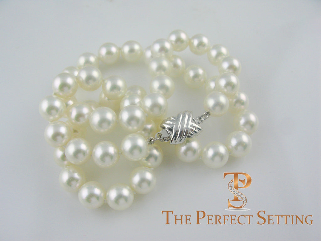 Akoya pearls for granddaughter