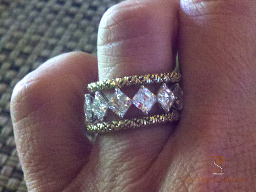 Asscher Cut Diamond Eternity Band