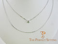Bezel Set Diamond on Fancy Chain