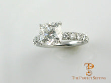 Load image into Gallery viewer, 2.03 ct cushion cut diamond ring