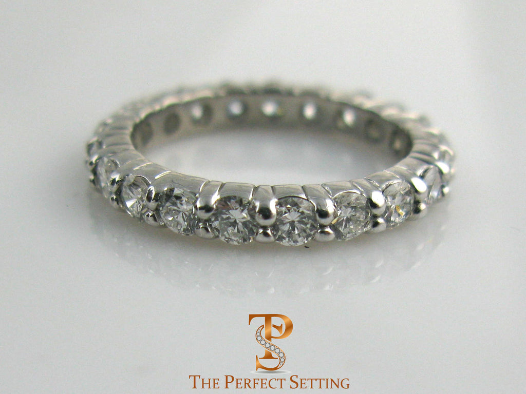 Round Brilliant Diamond Eternity Band