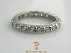Round Brilliant Diamond Eternity Band