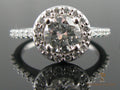 Diamond Halo Engagement Ring