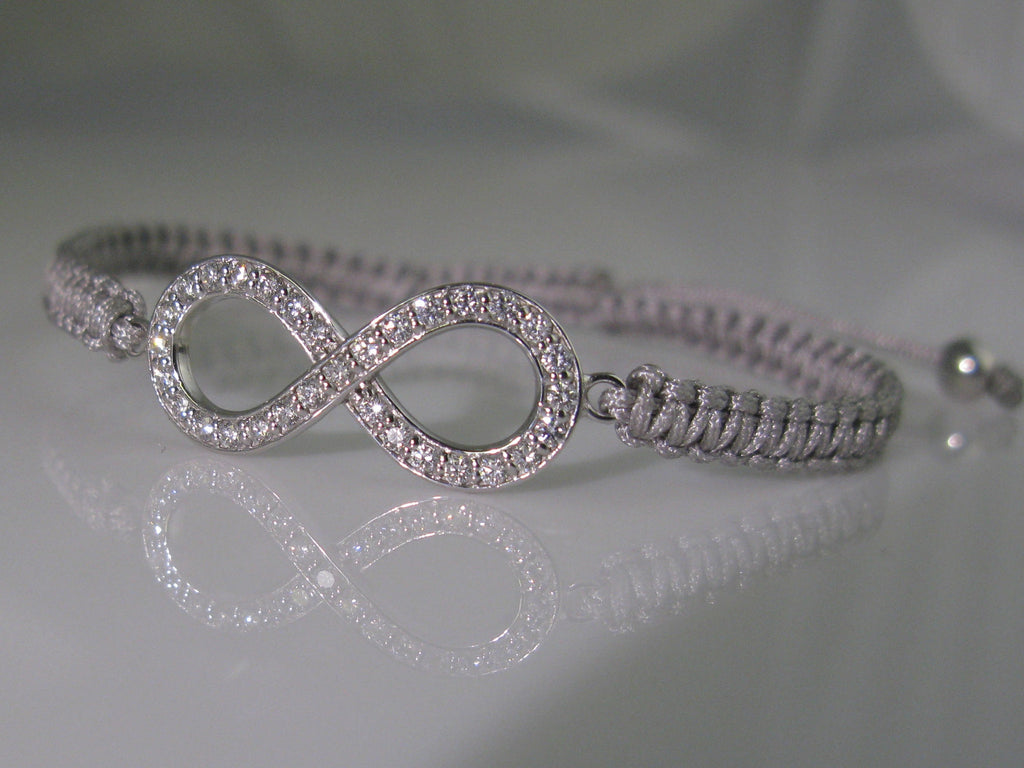 Diamond Infinity Bracelet
