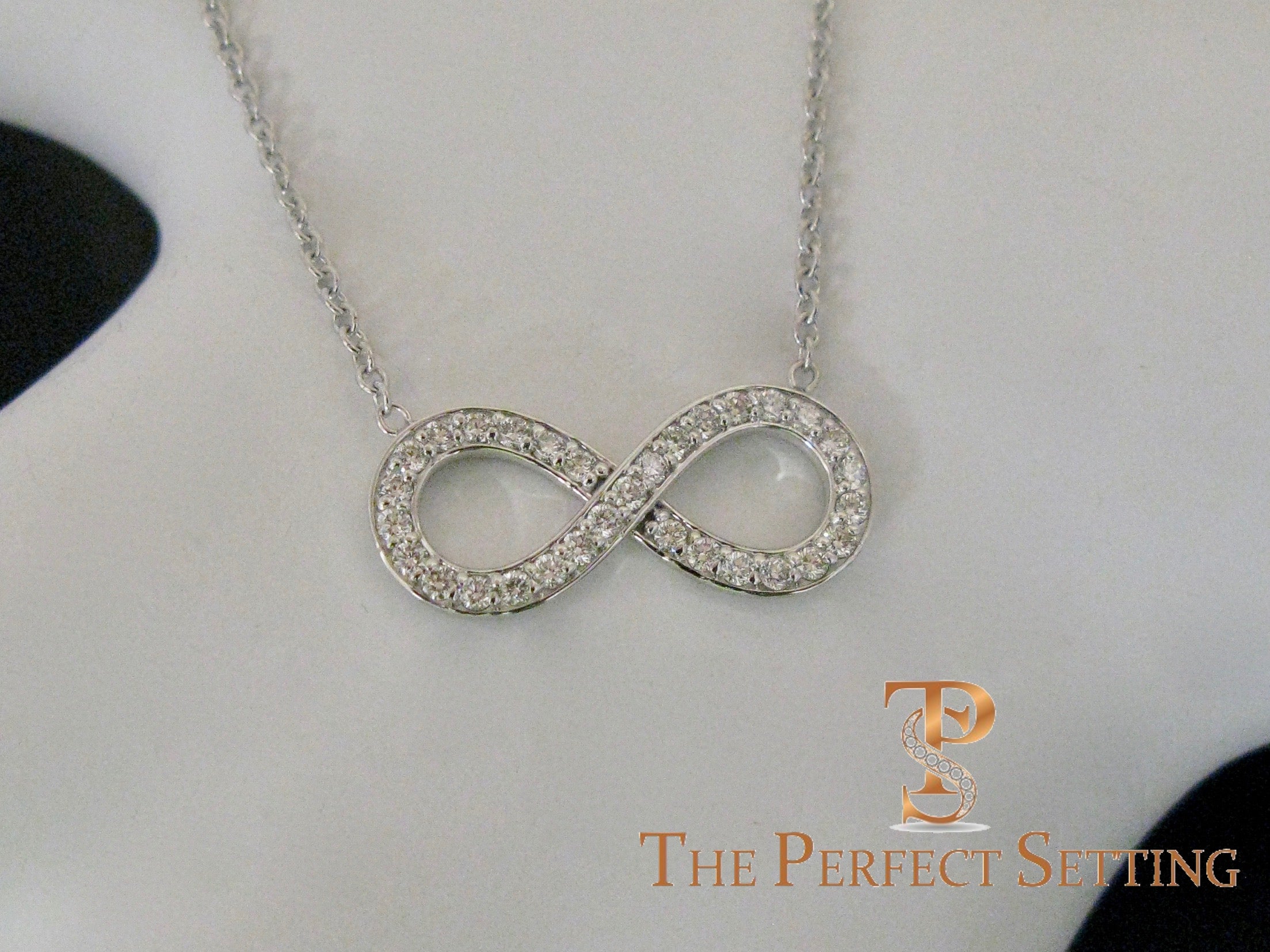Diamond Infinity Necklace