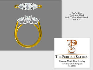 Resetting - Unworn Inherited Diamond Ring to New Engagement Ring