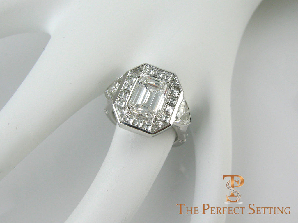 Diamond Ring with Finger Fit ® Adjustable Band