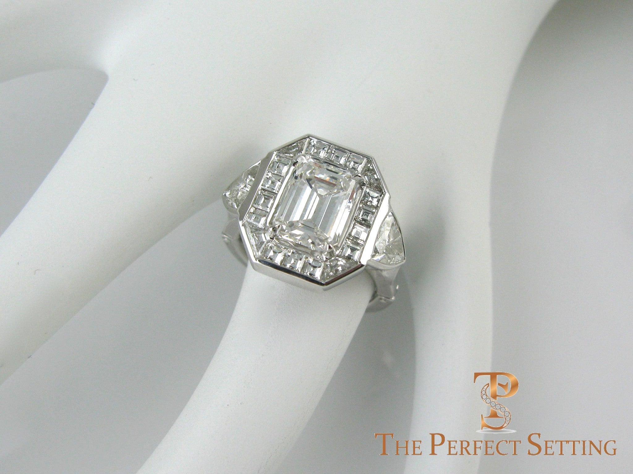 Diamond Ring with Finger Fit ® Adjustable Band