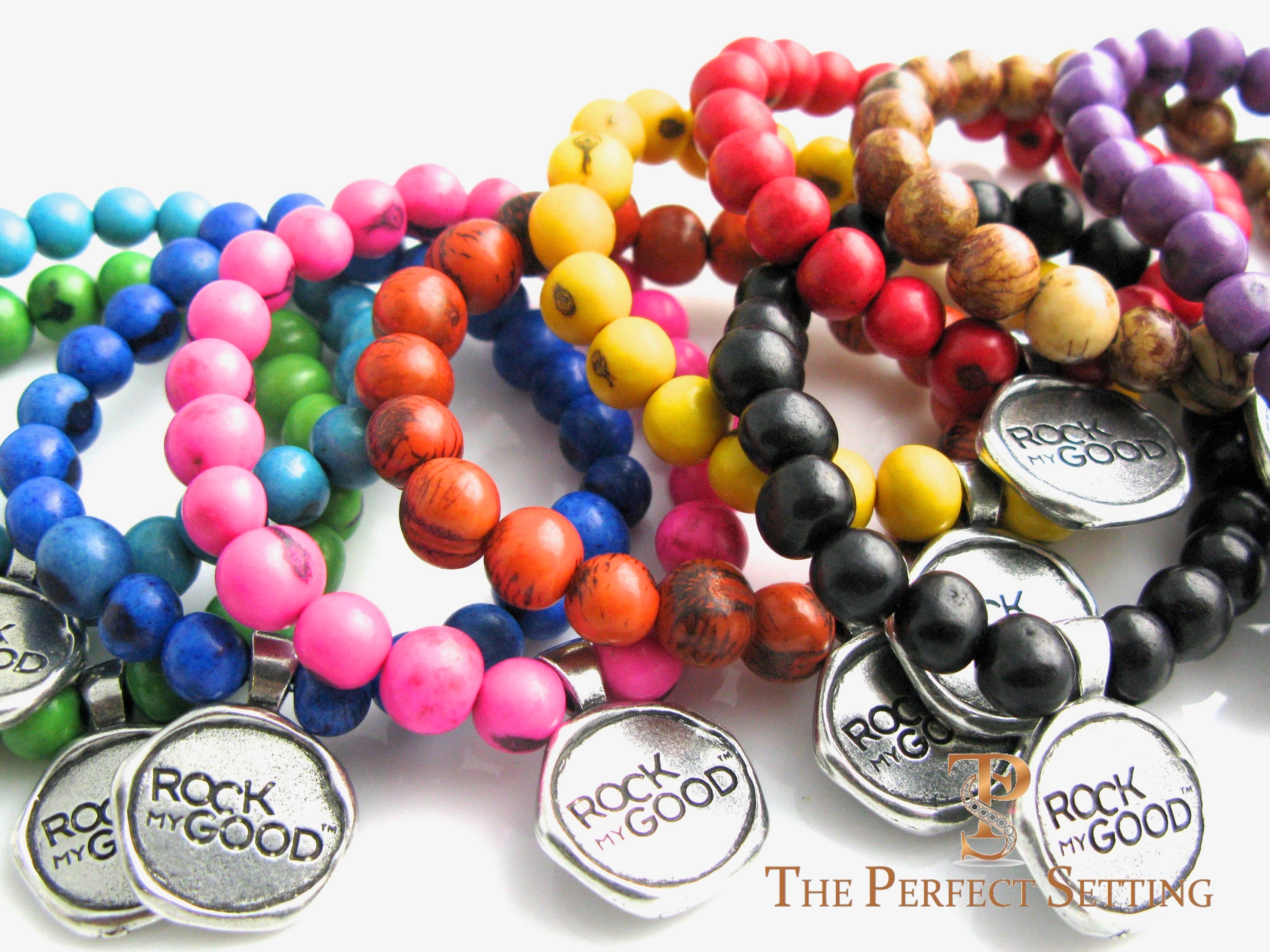 Fundraiser Bead Bracelets - I Am Worth More Rock My Good