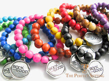 Load image into Gallery viewer, Fundraiser Bead Bracelets - I Am Worth More Rock My Good