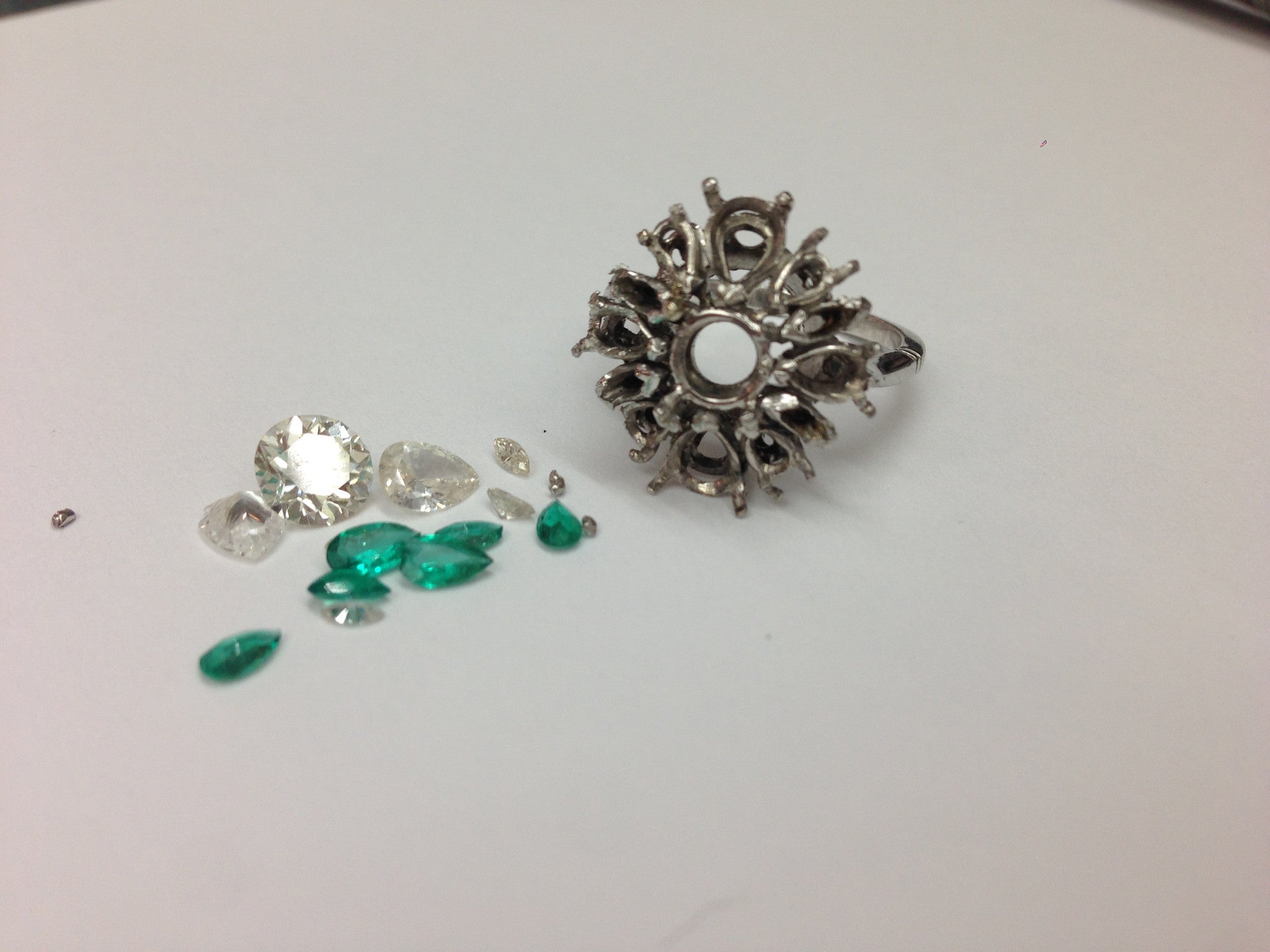 Resetting - Unworn Inherited Diamond Ring to New Engagement Ring