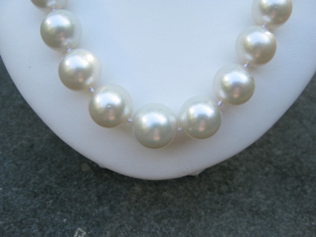 Jumbo South Sea Cultured Pearl Necklace