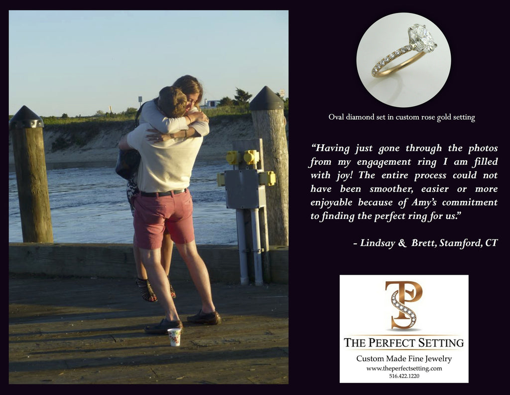 Lindsay and Brett engagement photo review