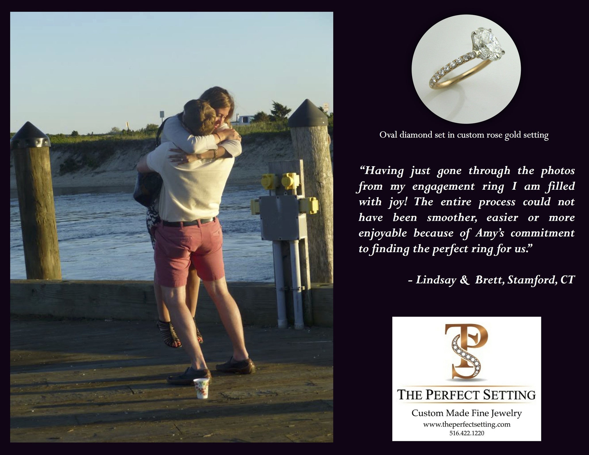 Lindsay and Brett engagement photo review