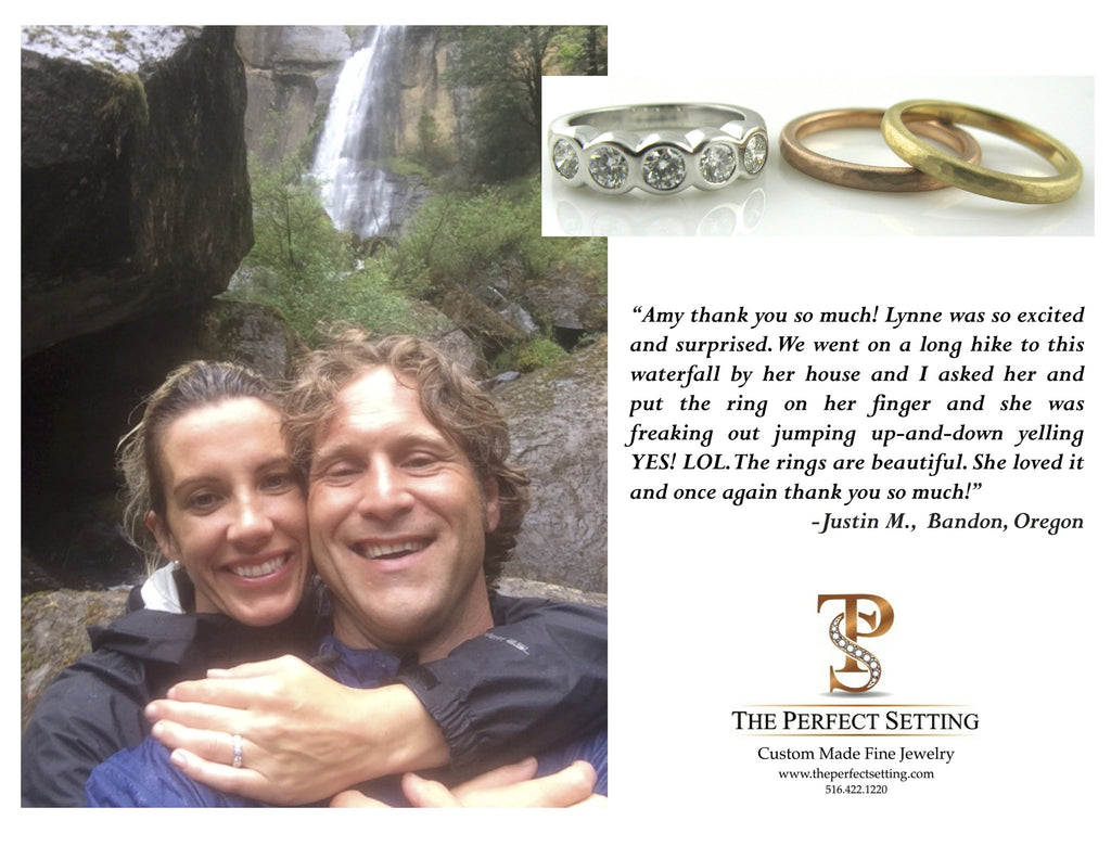 Lynne and Justin Engaged!