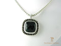 Onyx and Topaz Pendant 