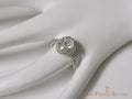 Oval Halo Diamond Engagement Ring