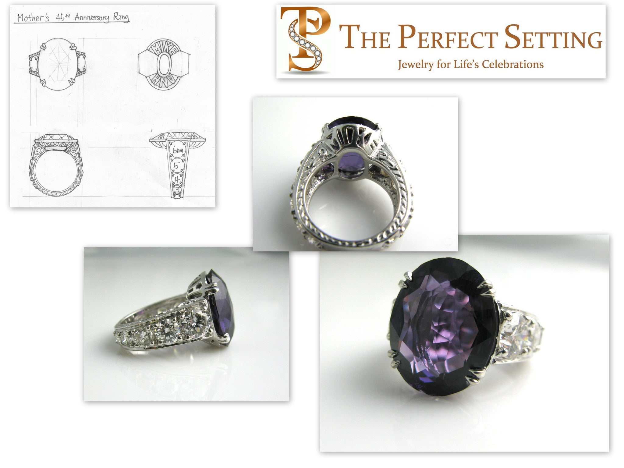 Custom process sketch to ring