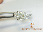 Radiant Cut 2.5 ct Diamond Custom Engagement Ring