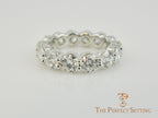 Shared Prong Round Diamond Eternity Band 4.70 ctw