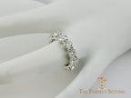 Shared Prong Round Diamond Eternity Band 4.70 ctw