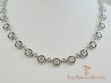 Load image into Gallery viewer, Diamond Eternity Link Necklace