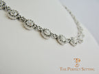 Diamond Eternity Link Necklace