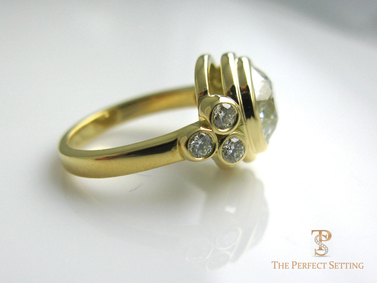 Best-Selling Bezel Set Diamond Ring - Yellow Gold | The Perfect Setting ...