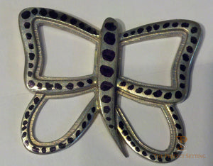 Metal Cast of Butterfly Pendant
