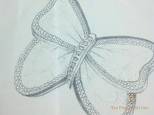 Load image into Gallery viewer, Butterfly Sketch for Necklace