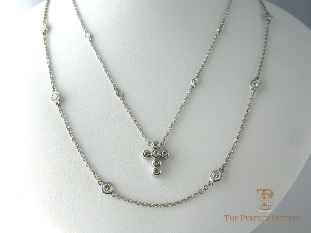 Diamond Cross on Diamond Chain