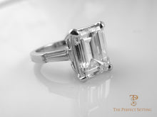 Load image into Gallery viewer, Emerald Cut Diamond Engagement Ring