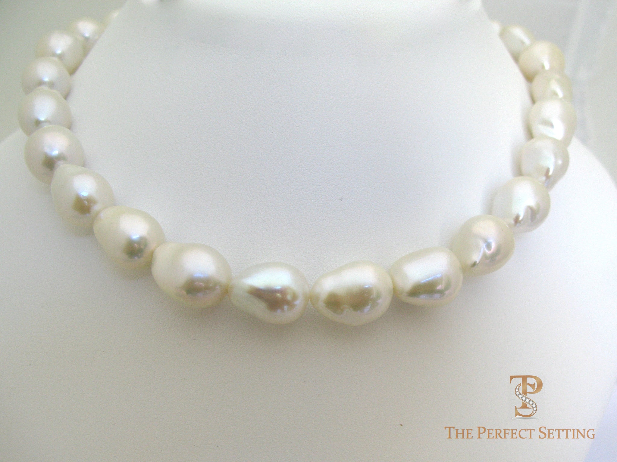 Freshwater Baroque Pearl Necklace The Perfect Setting, Inc