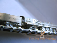 Load image into Gallery viewer, NY Central Train #5344 tie bar platinum and gold