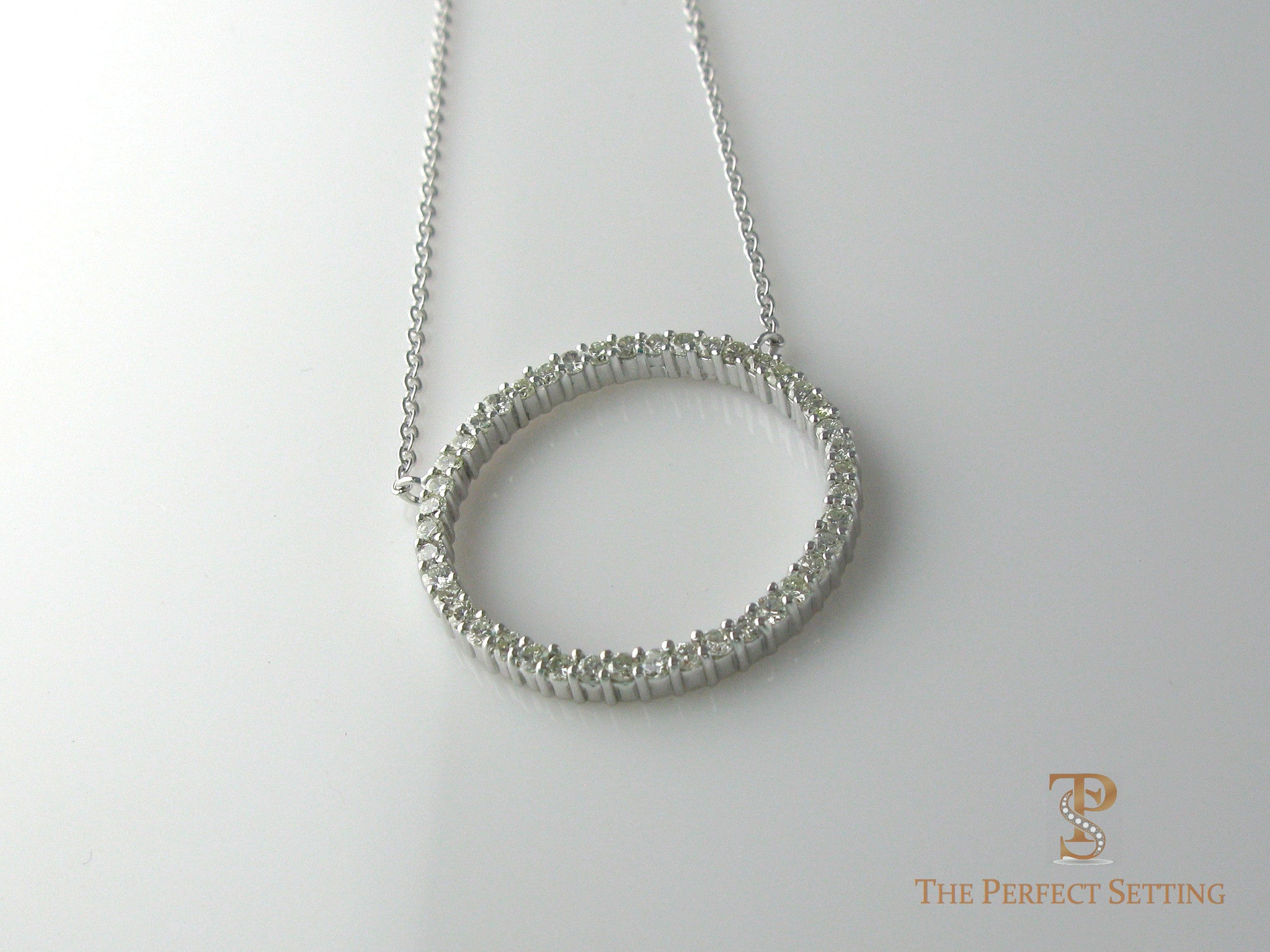 Diamond Eternity Necklace