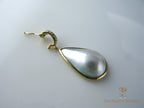 Mabe Pearl Enhancer with Diamonds