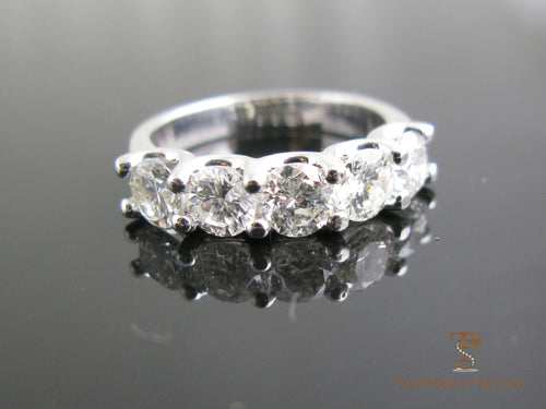 5 stone Diamond Engagement Ring