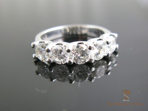 5 stone Diamond Engagement Ring