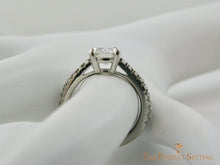 Load image into Gallery viewer, Lab Diamond Engagement Ring Diamond platinum Band