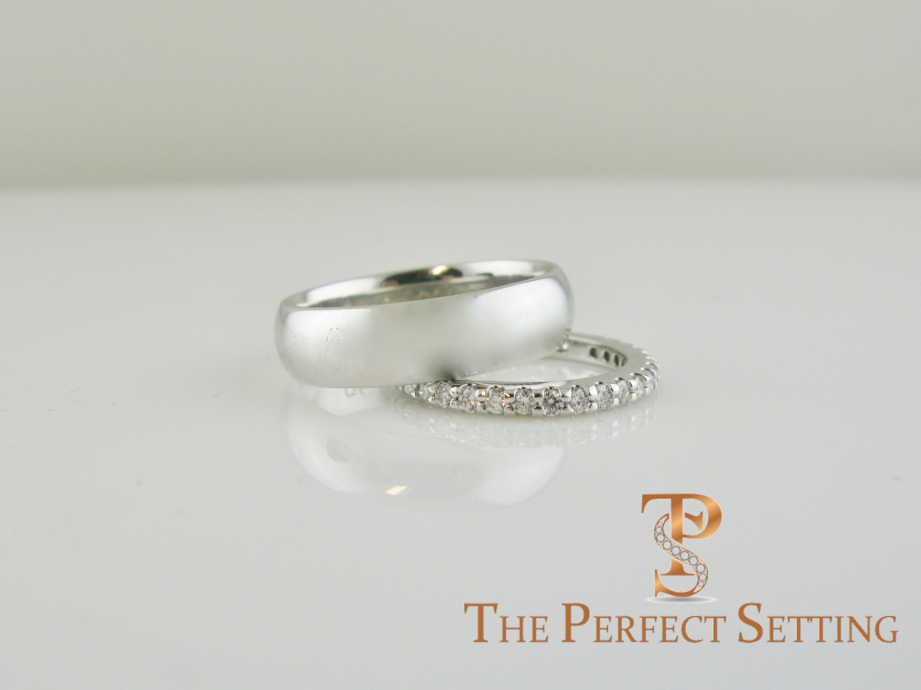 Mens 6mm Gold Wedding Band