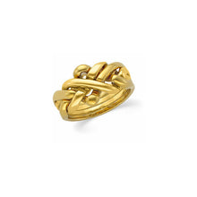 Load image into Gallery viewer, Yellow Gold Puzzle Ring 